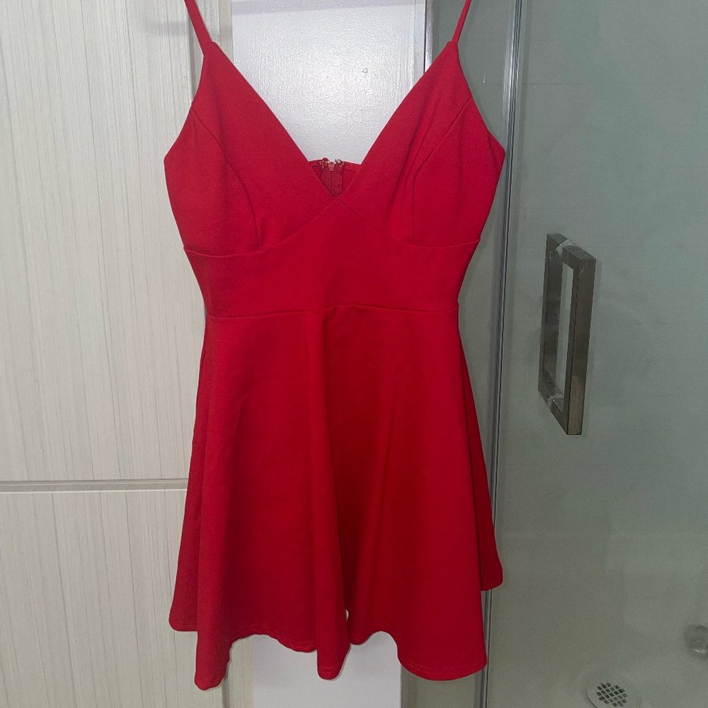 Red Windsor Mini Dress